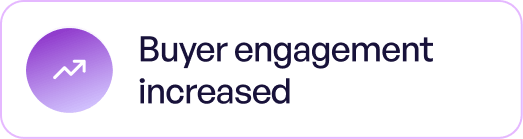 Buyer engagement