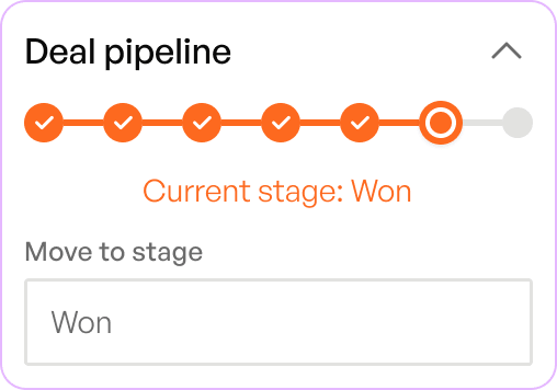 Deal pipeline