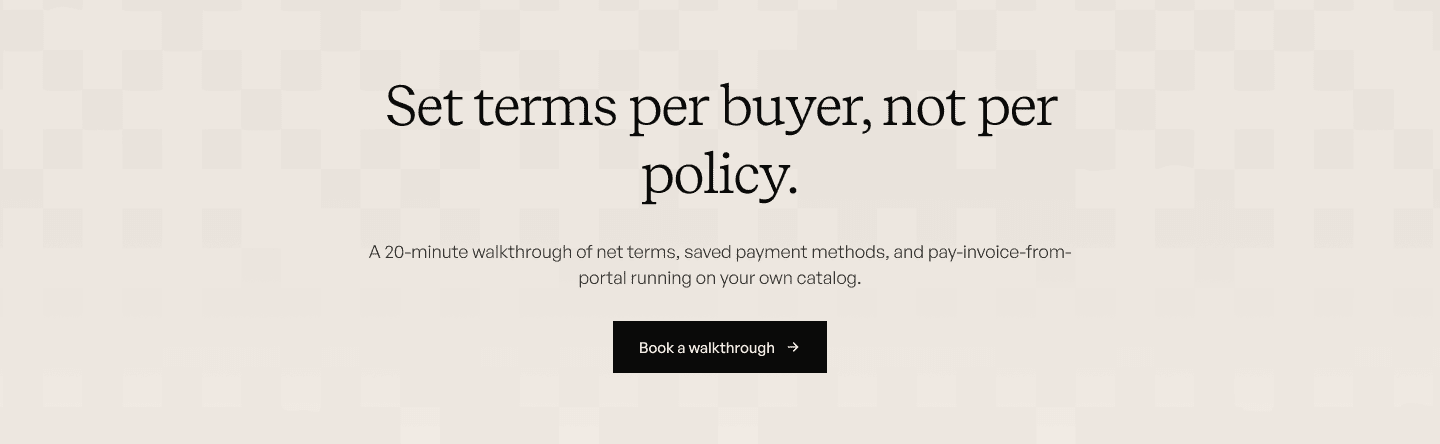 net 30 terms demo banner 2