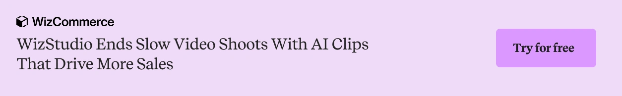 WizStudio turns slow video shoots into sales-driving AI clips