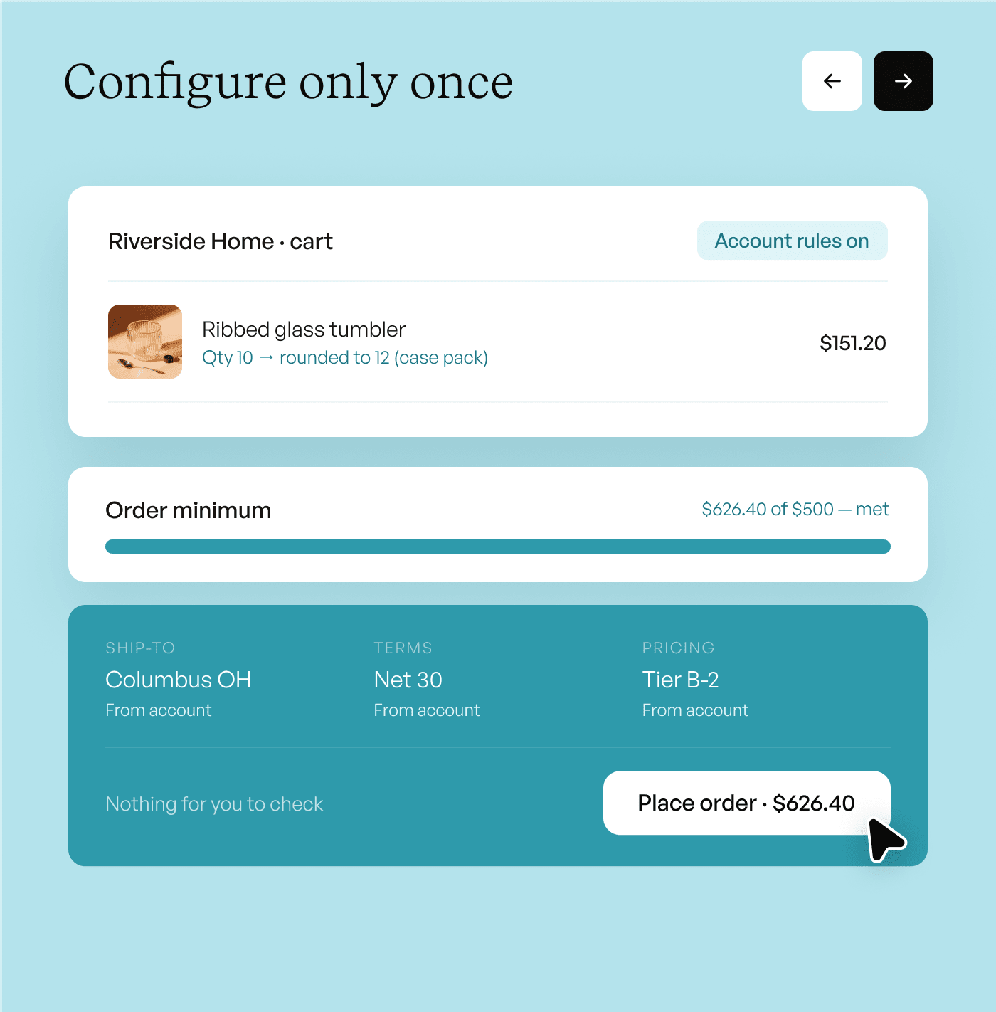configure only