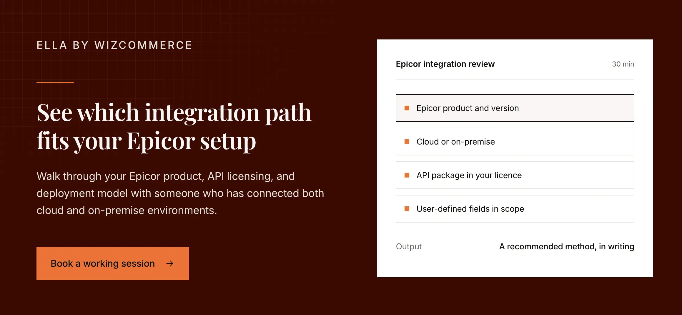 integration of Epicor ERP with AI order entry software